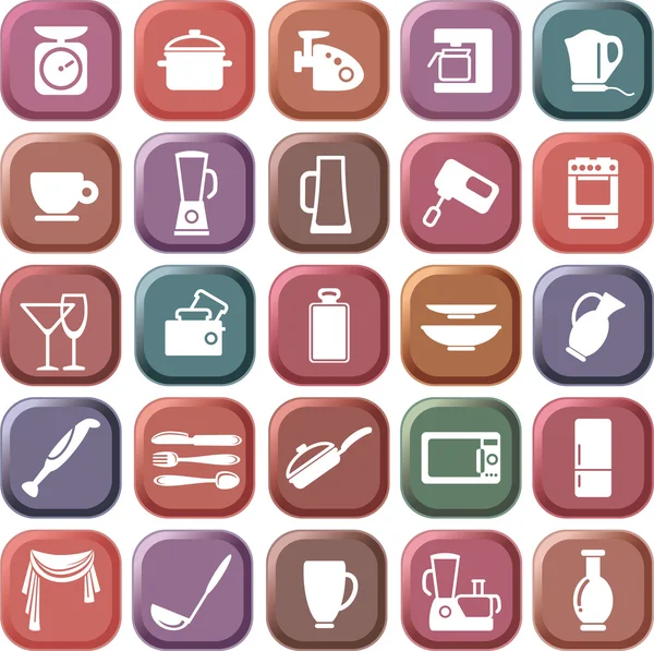 Symboles cuisine — Image vectorielle