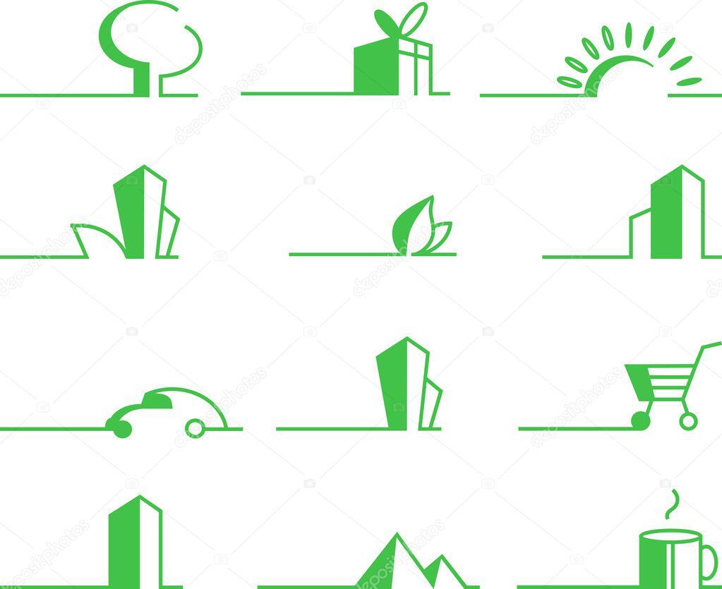 Collection of design elements