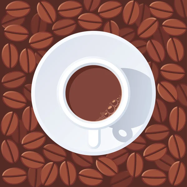 Kaffeetasse — Stockvektor