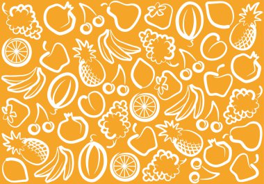 Fruit background clipart