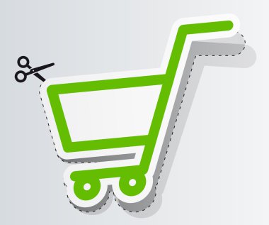 arabası şeklinde etiket