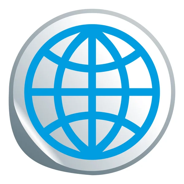Simbol globe - Stok Vektor