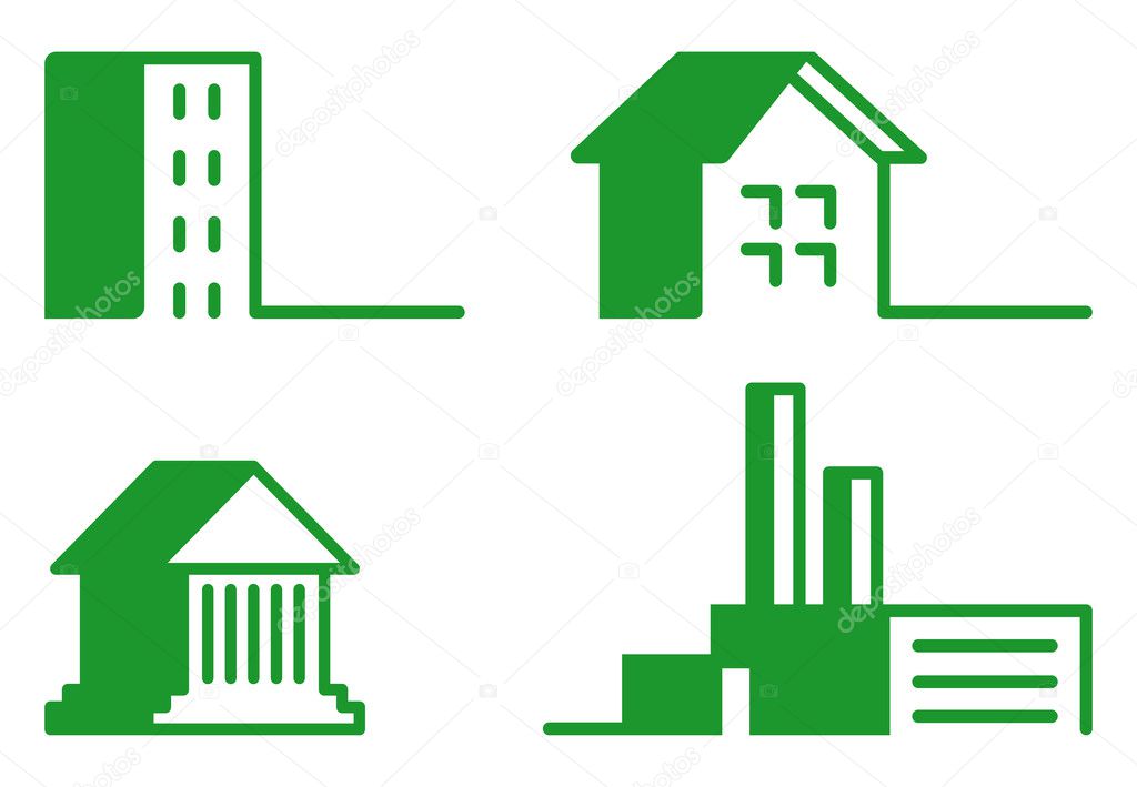 Buildings - Icon Set