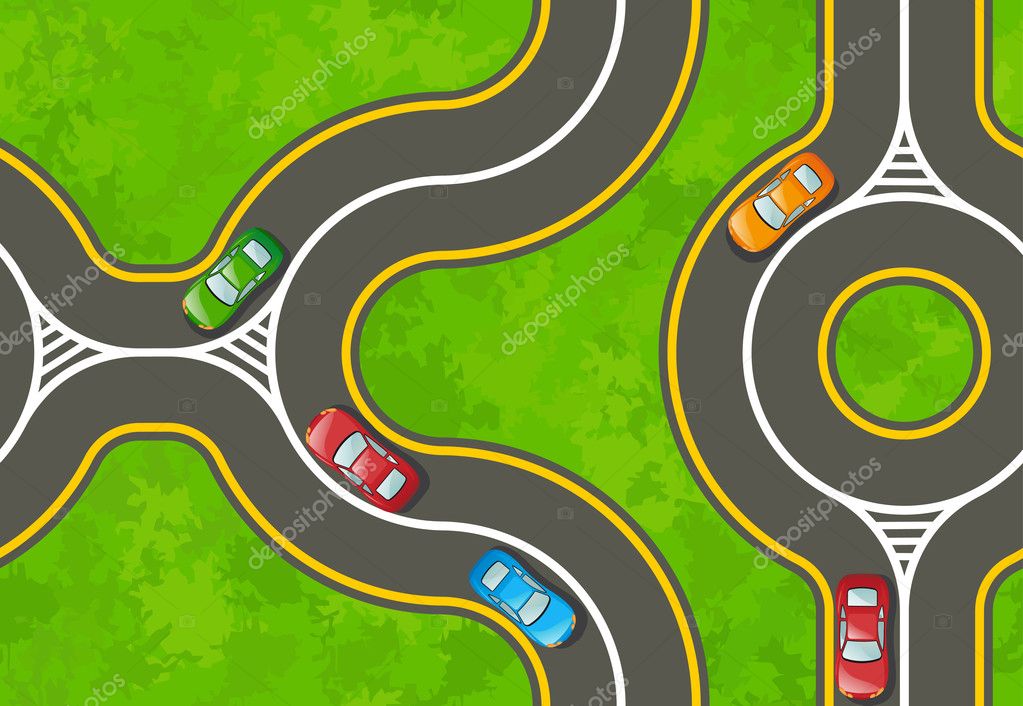 高速道路ストックベクター ロイヤリティフリー高速道路イラスト Depositphotos