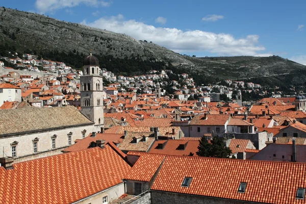 Vista aérea de Dubrovnik — Foto de Stock