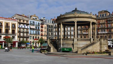 Plaza del Castillo, Pamplona clipart