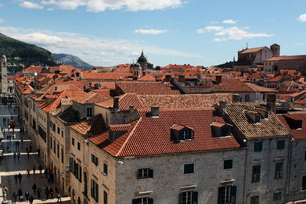 Vista de la ciudad de Dubrovnik, Croacia — Foto de Stock