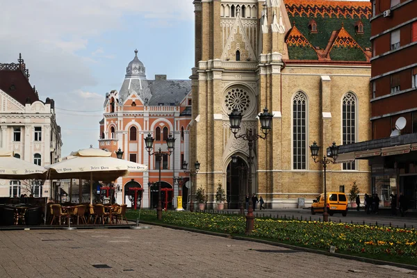 Liberty Square, Novi Sad — Stock Photo, Image