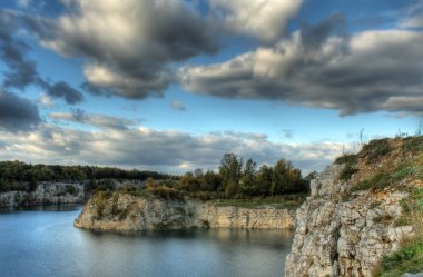 ormanda peyzaj hdr fotoğraf