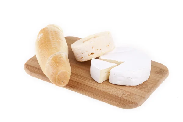 Смачний вибір сиру — стокове фото