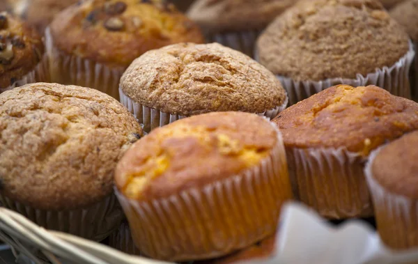 stock image Delicious muffin cakes