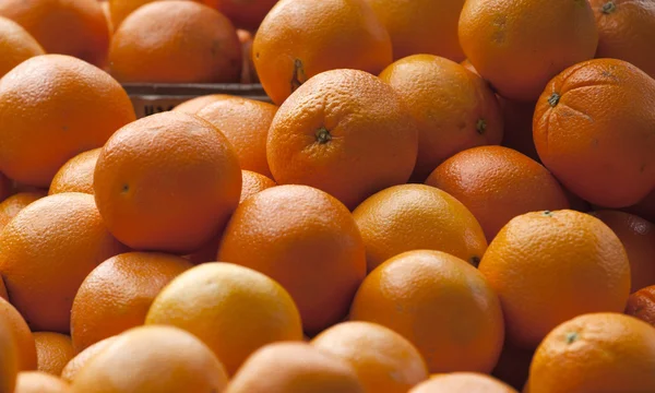 stock image Fresh tangerines on market