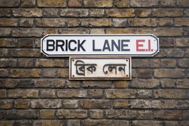 London Brick Lane clipart