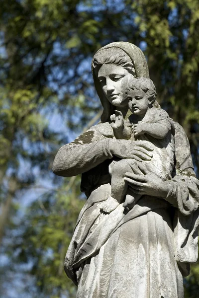Escultura del cementerio — Foto de Stock