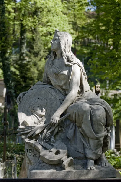 Escultura do cemitério — Fotografia de Stock