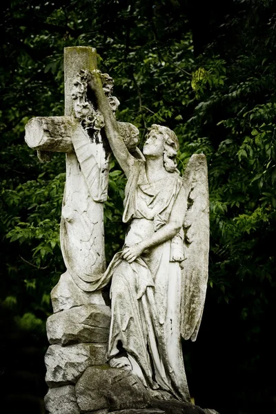 墓地の彫刻 — ストック写真