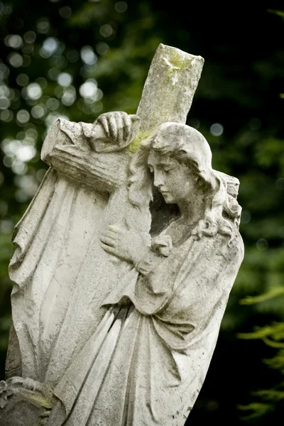 Escultura do cemitério — Fotografia de Stock