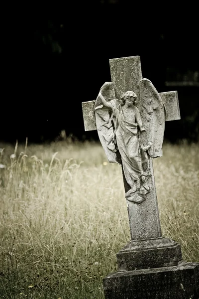 Mezarlığı heykel — Stok fotoğraf