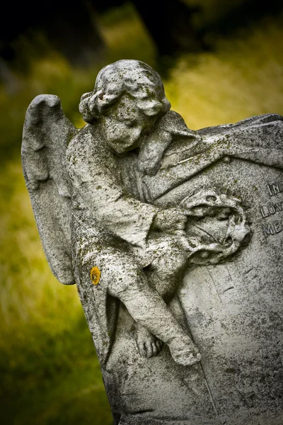 Scultura del cimitero — Foto Stock