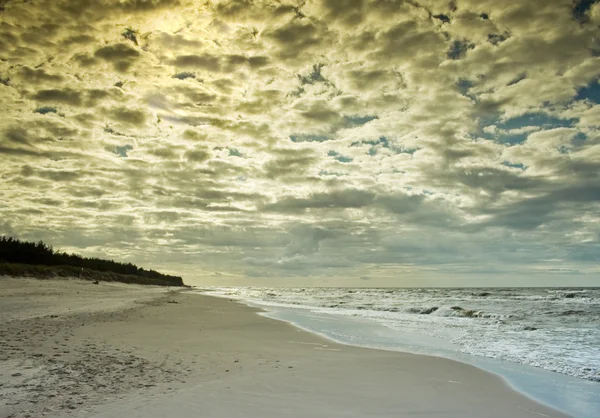 stock image Beautiful day at Baltic sea