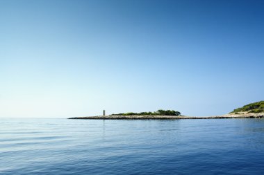 Hırvatistan 'da Adriyatik denizi