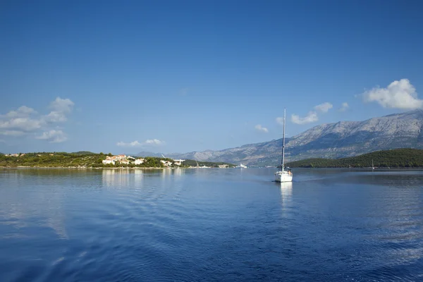 克罗地亚的亚得里亚海 — 图库照片