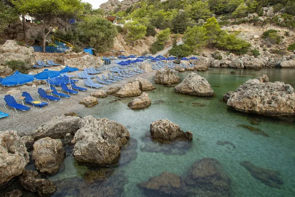 stock image Anthony Quinn's Bay at Rhodes island