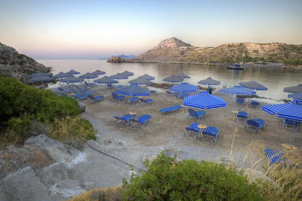 Bahía de Anthony Quinn en la isla de Rodas — Foto de Stock