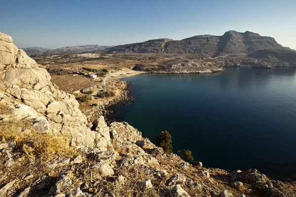 stock image Charaki landscape on Rhodes island