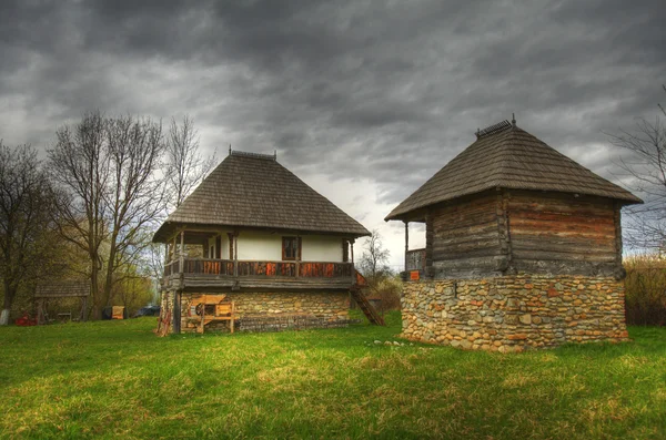 Gorj architecture in Romania — Stock Photo, Image