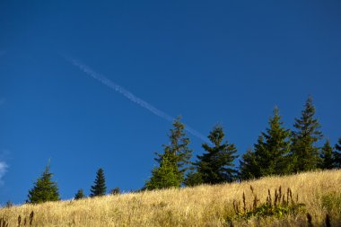 güzel beskidy dağ panorama