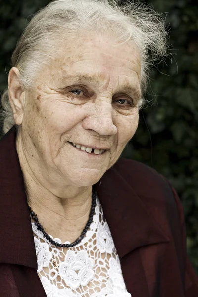 Senior woman portrait Stock Photo