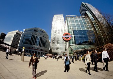 Londra'nın Canary wharf