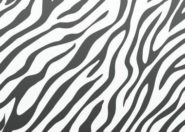 Vector zebra skin clipart