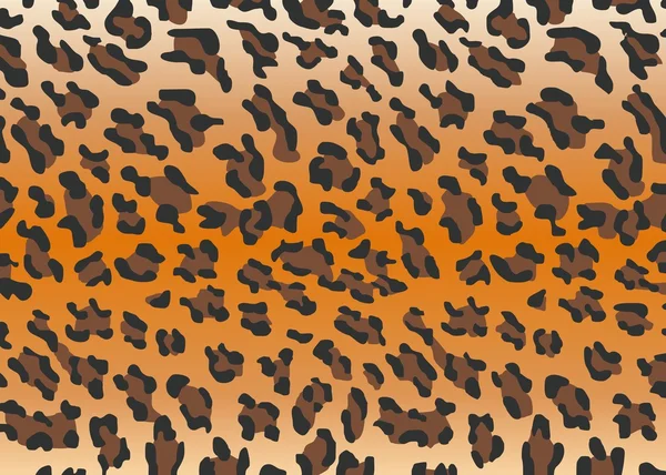 Pele de leopardo vetorial — Vetor de Stock