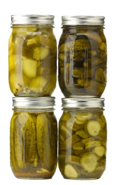 Assorted pickles clipart