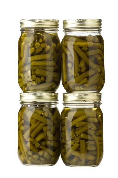 Preserved green beans — Stock Photo, Image