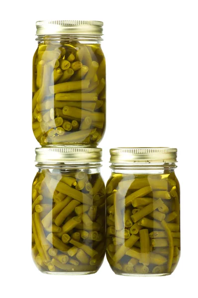Preserved green beans — Stock Photo, Image