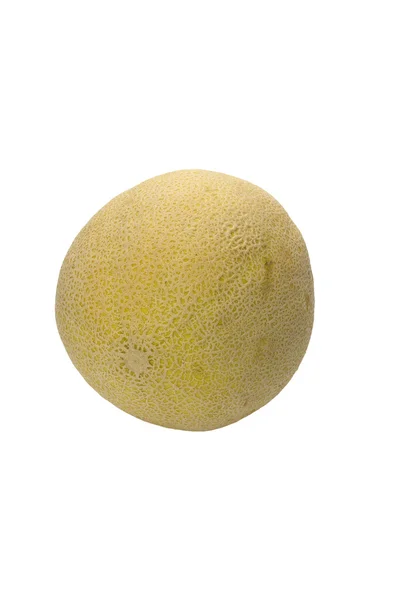 Cantalope oder Cantaloupe isoliert auf weiß — Stockfoto