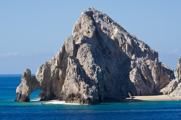 El Arco rock formation near Cabo san Lucas Mexico