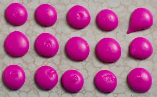 自家製のピンクのキャンディー ドット — ストック写真