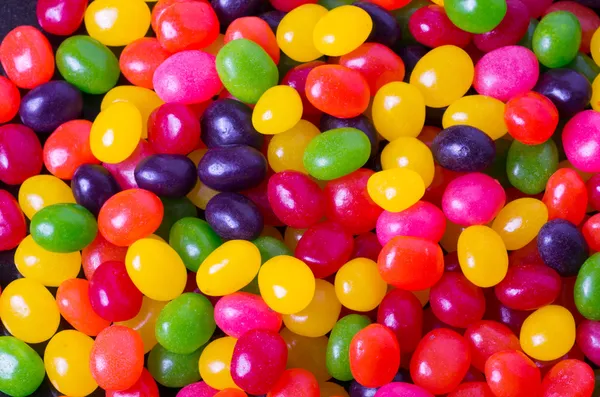 Berbagai macam Jelly Beans untuk latar belakang — Stok Foto