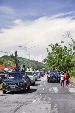 songkarn Tayland yeni yıl, her yıl Nisan tarihinde yaz sezonu için geri su sıçramasına ve aile için hak