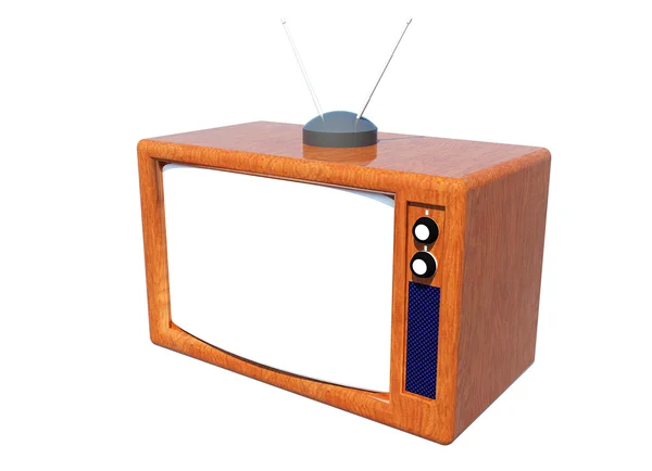 Klassieke stijl televisie — Stockfoto