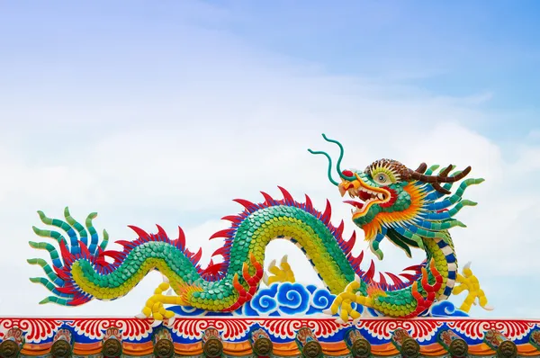 Китайський дракон Стокове Зображення