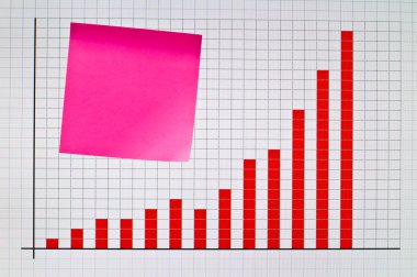 kırmızı yazı ile bu kağıt grafik