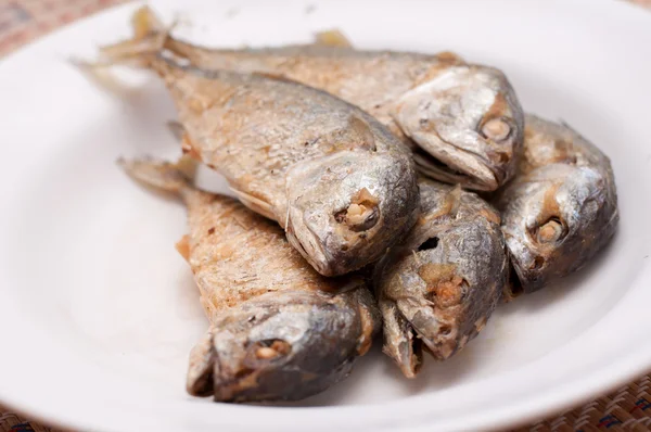 Patatine fritte di pesce sgombro — Foto Stock