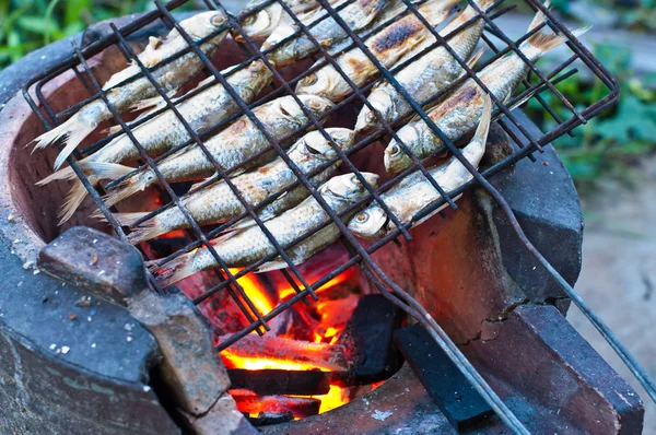 stock image Grill fish