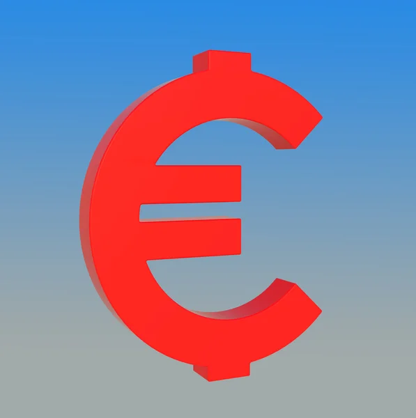 Euro żeton — Zdjęcie stockowe