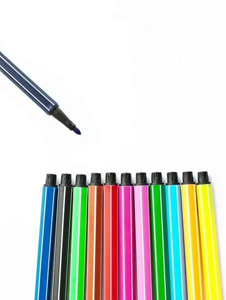 Набір ручок з фетру — стокове фото